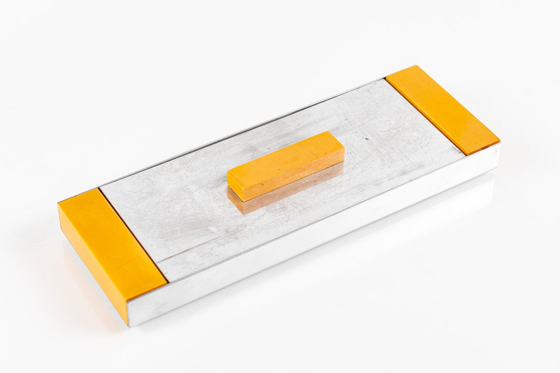 Rare Antique Art Deco Chase & Revere Metal Cigarette Smoking Boxes 1930s