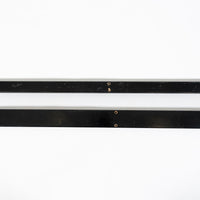 Antique Art Deco Wood Vanity Mirror & Stool by Donald Deskey for Widdicomb 1930s