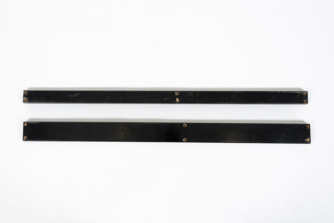 Antique Art Deco Wood Vanity Mirror & Stool by Donald Deskey for Widdicomb 1930s