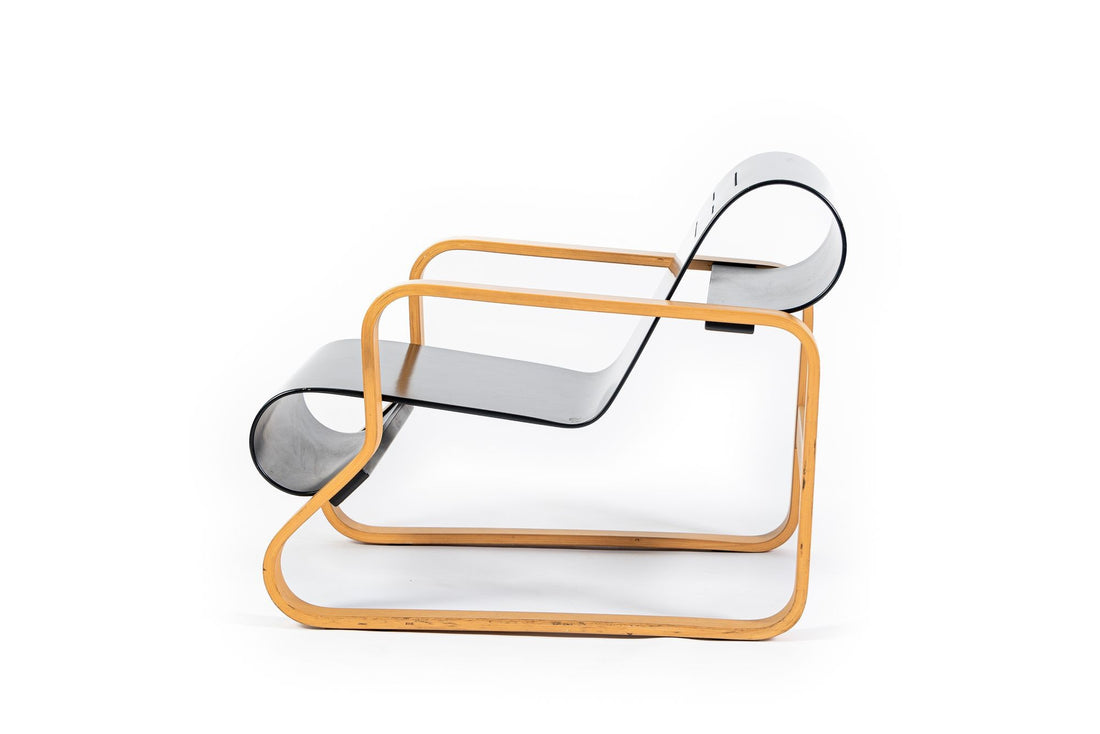 Vintage Paimio #41 Plywood Armchair by Alvar Aalto for Artek
