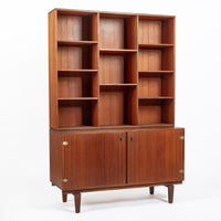 Danish Mid-Century Modern Teak Bookcase Cabinet by Peter Løvig Nielsen, 1960s