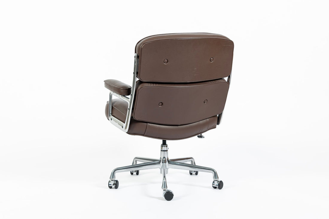 Eames Herman Miller Time Life Brown Leather Office Chair 2017