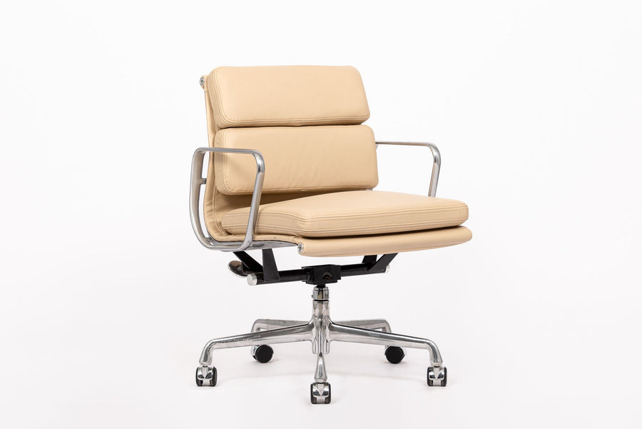 Eames for Herman Miller Tan Leather Desk Chair 2000s