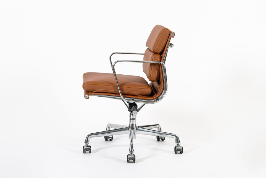 Eames for Herman Miller Brown Leather Office Chair 2000s