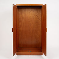 Mid Century Teak Wood Armoire Wardrobe Cabinet by G-Plan