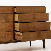 Vintage Mid Century Lowboy Wood Dresser by Paul McCobb, 1950s