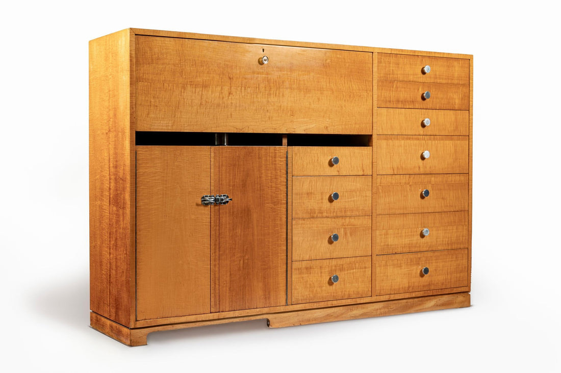 Philip Johnson Mid-Century Modern Custom Dry Bar or Cocktail Cabinet, 1953