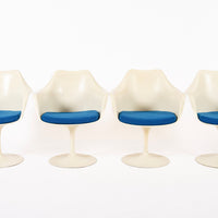 Original Fiberglass Tulip Arm Chairs by Eero Saarinen for Knoll 1970s