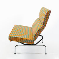 Mid Century Eames Herman Miller Sofa Compact, Alexander Girard Maharam Fabric, 2 Available