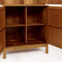 Mid Century Danish Teak Wood Storage Cabinet by Soborg Mobler - 2 Available