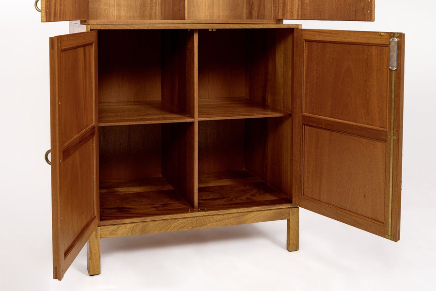 Mid Century Danish Teak Wood Storage Cabinet by Soborg Mobler - 2 Available