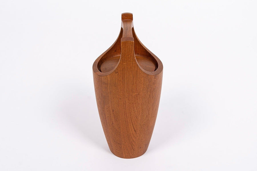 Mid Century Danish Modern Teak Ice Bucket by Jens H. Quistgaard for Dansk
