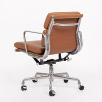 Eames Herman Miller Brown Leather Desk Chair Soft Pad 2000s