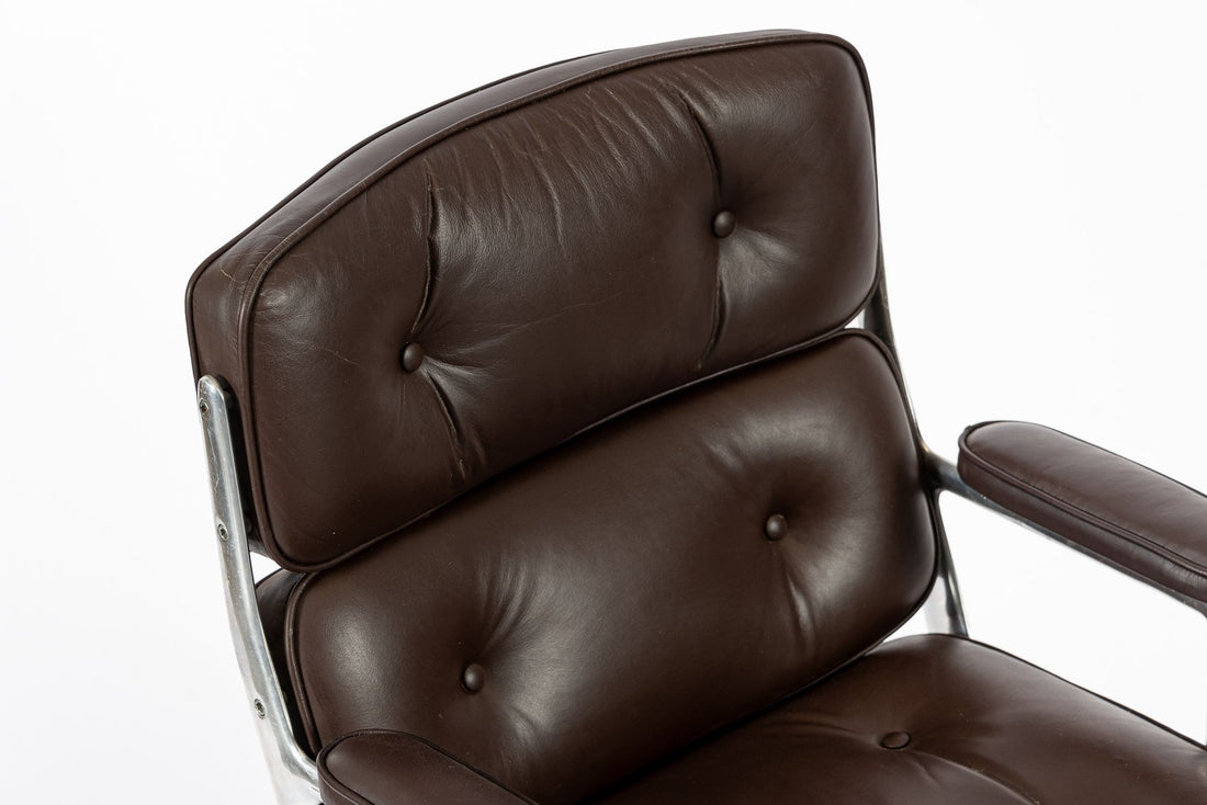 Vintage Eames for Herman Miller Time Life Brown Office Chair 1979
