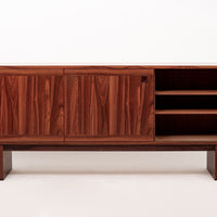 Mid Century Danish Modern Rosewood Credenza or Sideboard Cabinet