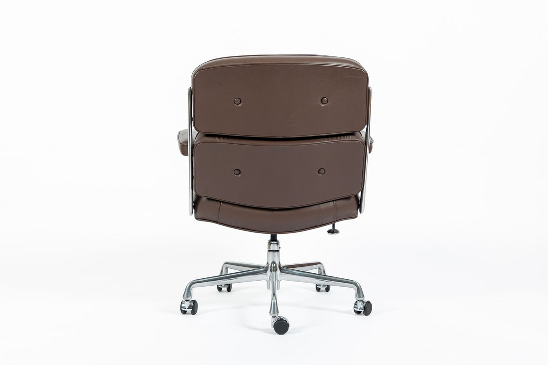 Eames Herman Miller Time Life Brown Leather Office Chair 2017