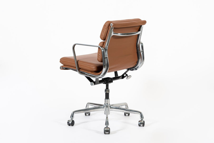 Eames for Herman Miller Brown Leather Office Chair 2000s