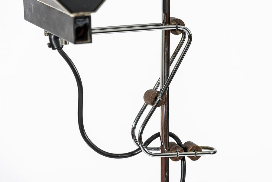 Rare Mid Century Italian Model MP Floor Lamp by Ennio Chiggio