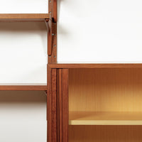 Mid Century Danish HG Teak Wood Modular Wall Unit Shelving & Bookcase
