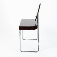 Rare Fritz Hansen Model S214 Tubular Steel Dressing Table Attributed to Mart Stam Denmark 1930s