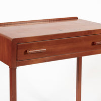 Antique Art Deco Industrial Simmons Small Metal Desk 1930s