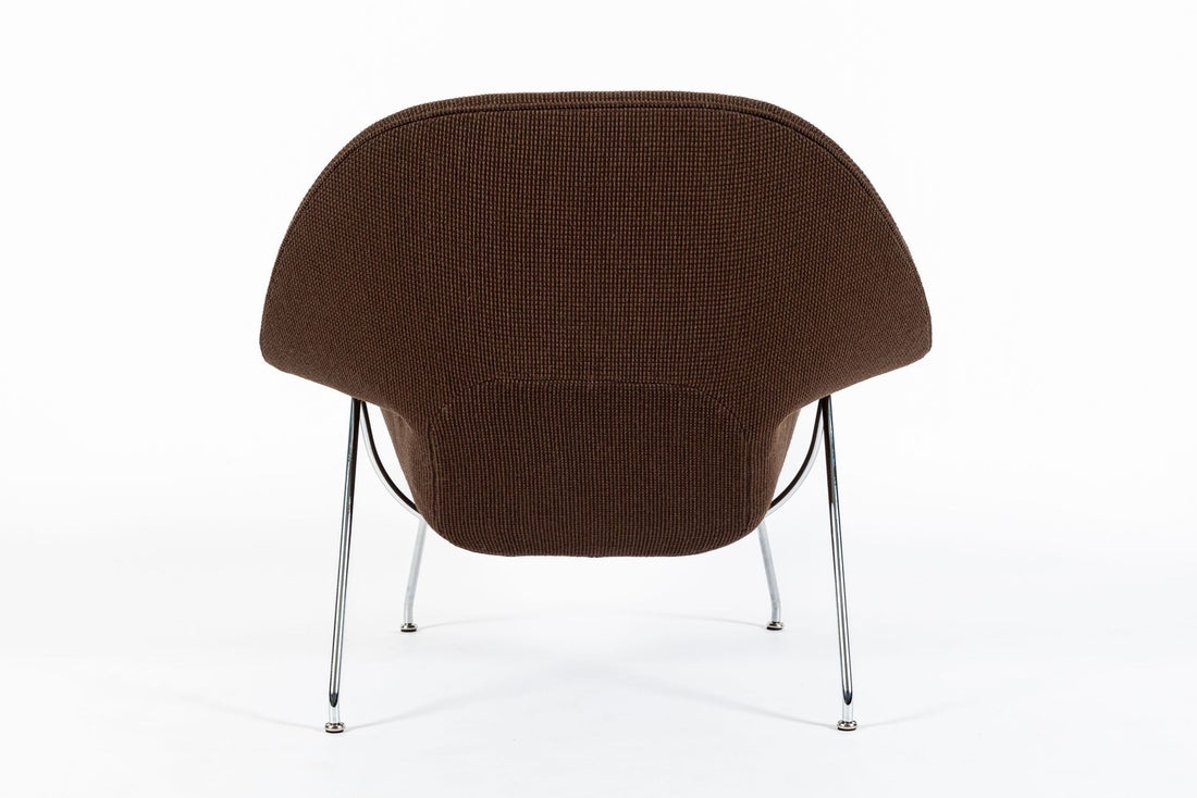 Early Restored Mid Century Brown Womb Lounge Chair by Saarinen for Knoll, Multiples/Custom Available