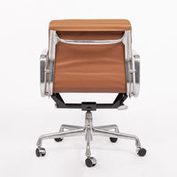 Eames Herman Miller Brown Leather Desk Chair Soft Pad 2000s