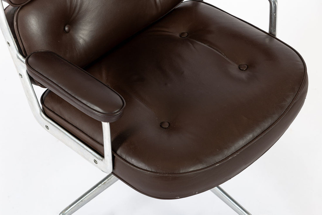 Vintage Eames for Herman Miller Time Life Brown Office Chair 1979