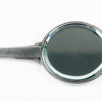 Georg Jensen Sterling Silver and Ebony Hand Mirror No. 224 by Harald Nielsen, Denmark c. 1930