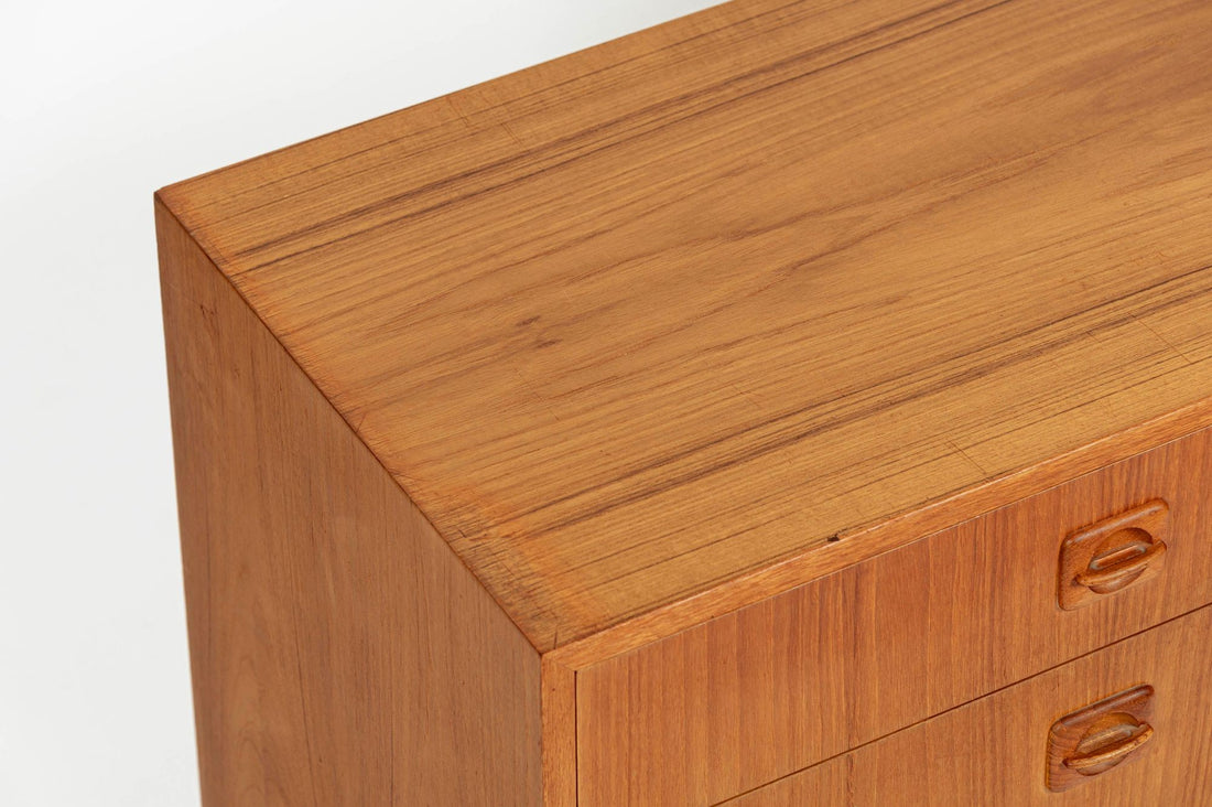 Danish Mid-Century Modern Teak 6-Drawer Dresser or Chest, 1960s