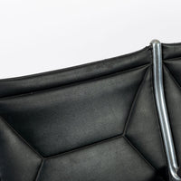 Mid Century Eames for Herman Miller Black Tandem Sling Seating 1990s