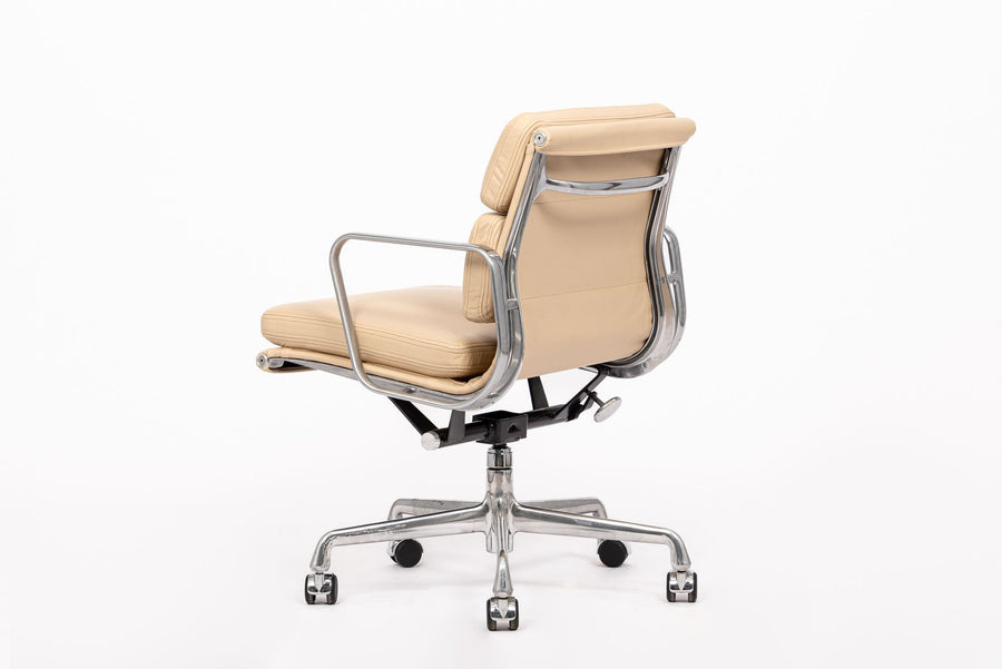 Eames for Herman Miller Tan Leather Desk Chair 2000s