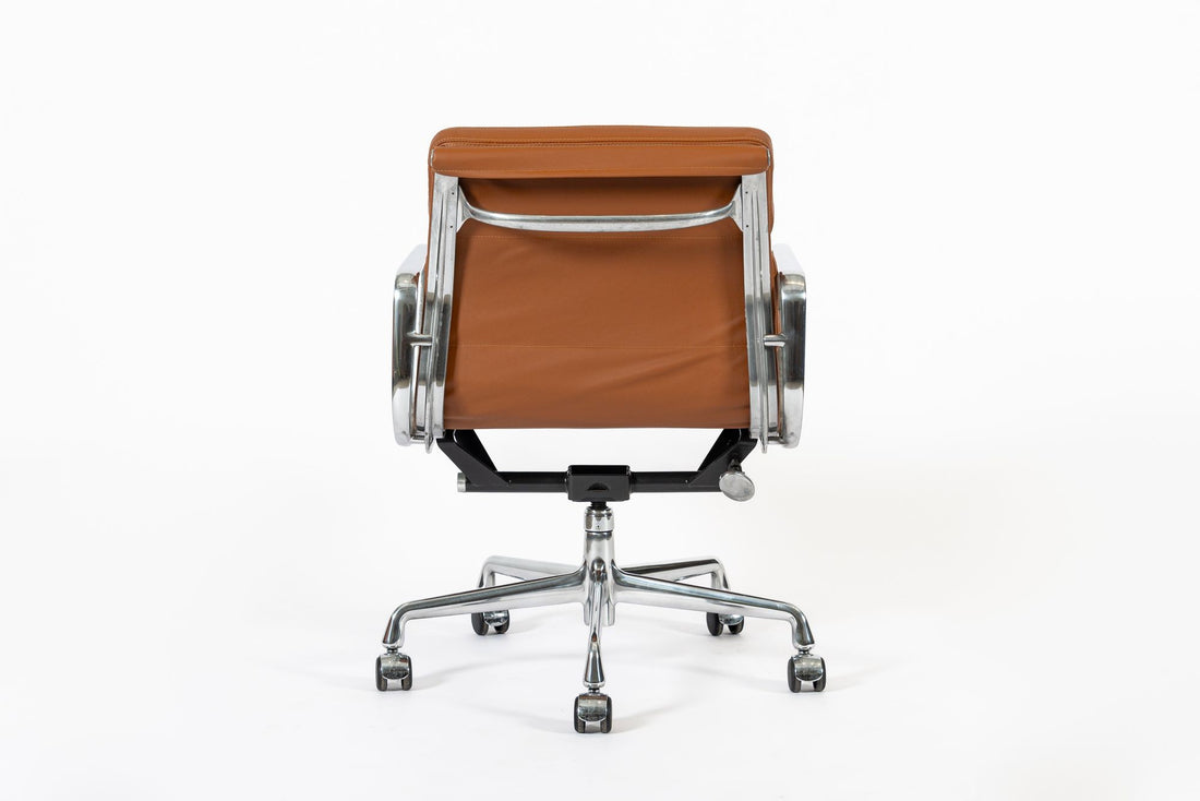 Eames for Herman Miller Brown Leather Office Chair 2000s