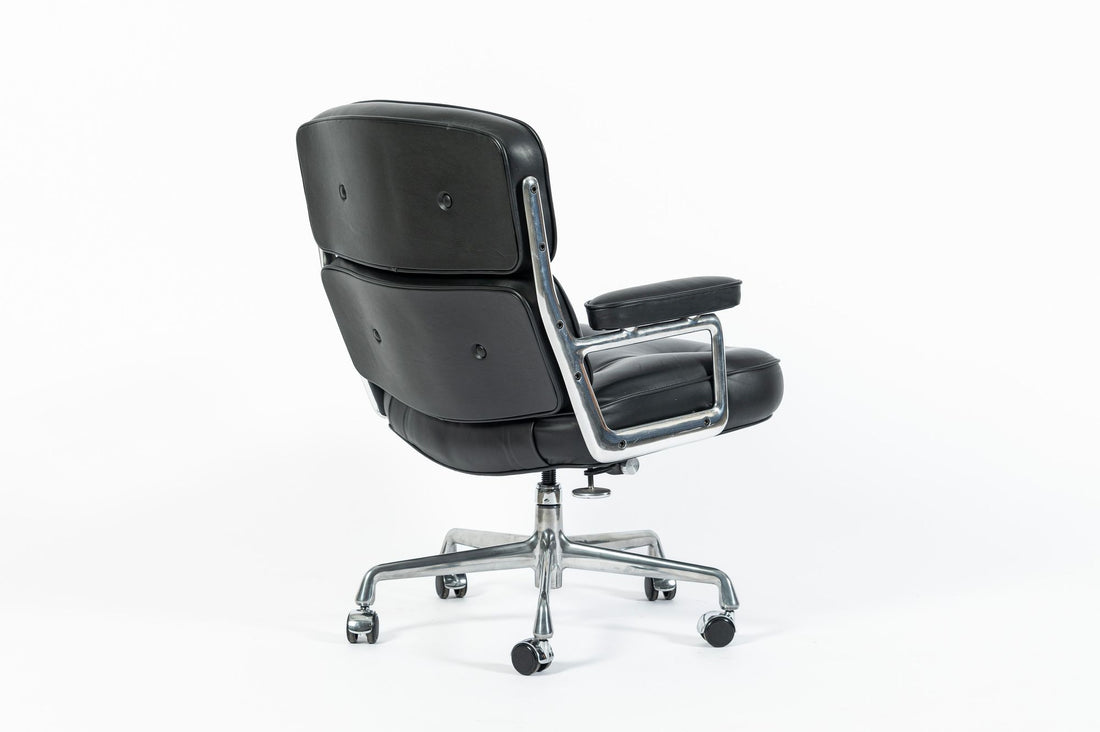 Eames Herman Miller Time Life Black Leather Office Chair 2017