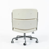 Herman Miller Eames Time Life Lobby White Leather Office Chair 2021
