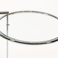 Mid Century Chrome & Glass Side Table by Eileen Gray (attr.)