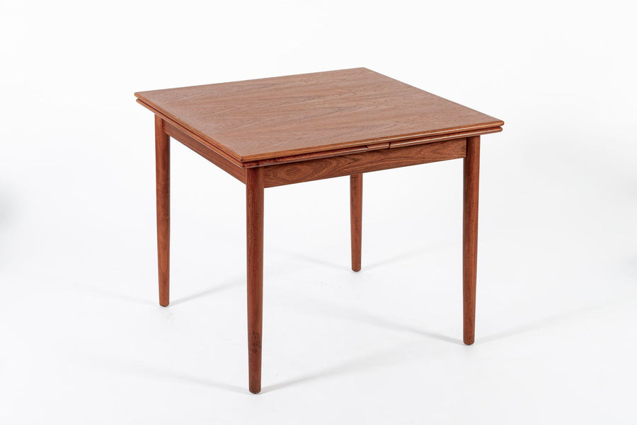 Mid Century Danish Teak Dining Table and Chair Set by Poul Volther for Frem Rojle