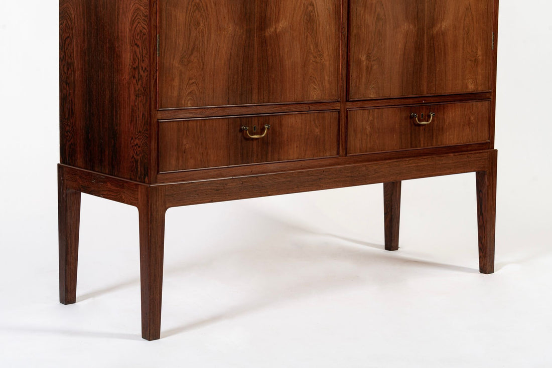 Large Mid Century Danish Modern Rosewood Cabinet 1960s