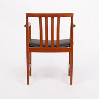Mid Century Scandinavian Modern Teak Wood Arm Chair by Westnofa