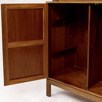 Mid Century Danish Teak Wood Storage Cabinet by Soborg Mobler - 2 Available