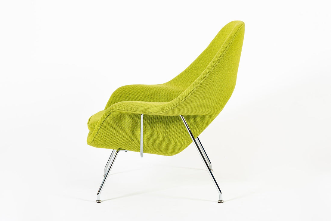 Early Restored Mid Century Green Womb Lounge Chair by Saarinen for Knoll, Multiples/Custom Available