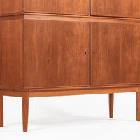 Mid-Century Scandinavian Teak Wood Storage Cabinet in the Style of Afdal