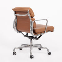 Eames Herman Miller Brown Leather Desk Chair Soft Pad 2000s