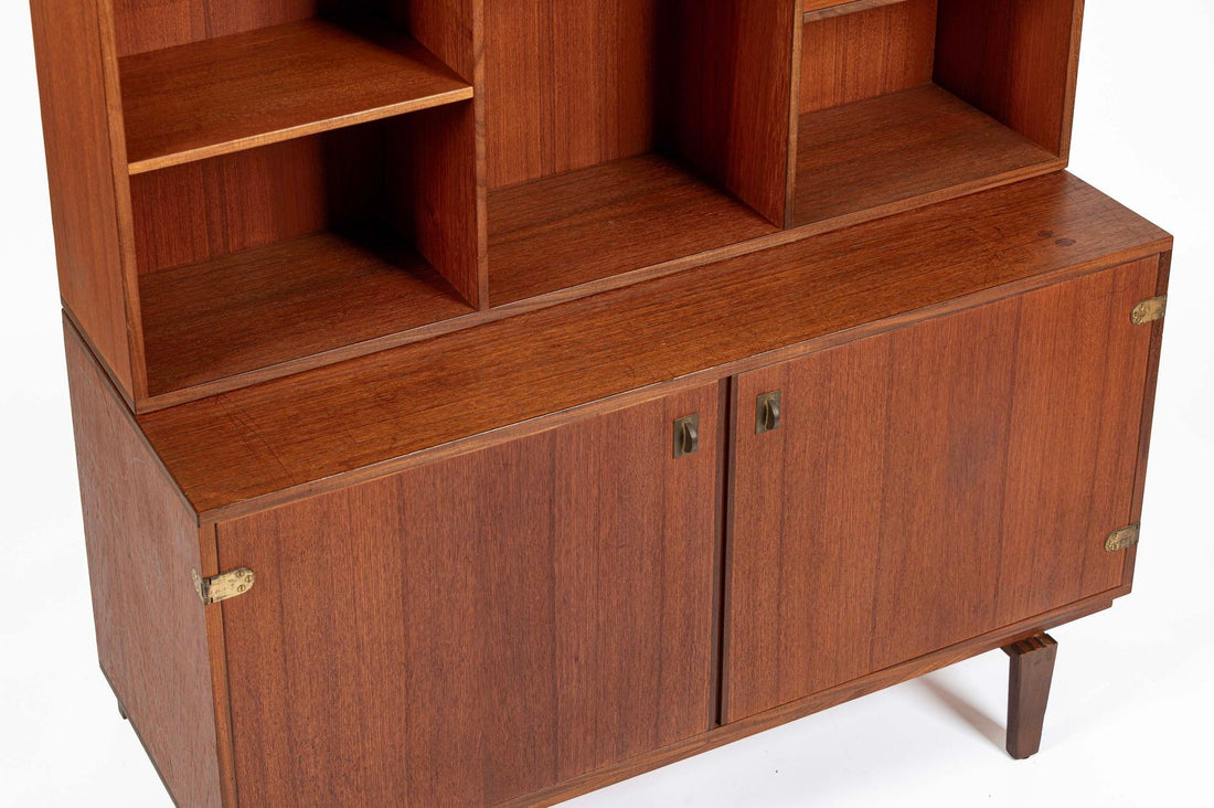 Danish Mid-Century Modern Teak Bookcase Cabinet by Peter Løvig Nielsen, 1960s