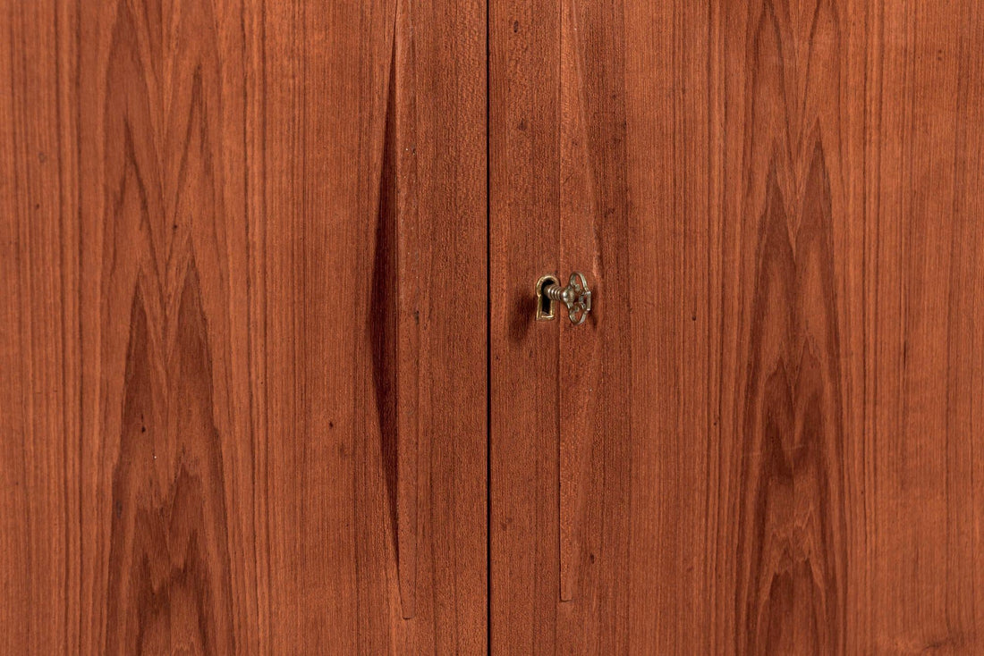 Mid Century Danish Teak Wood Storage or Bar Cabinet