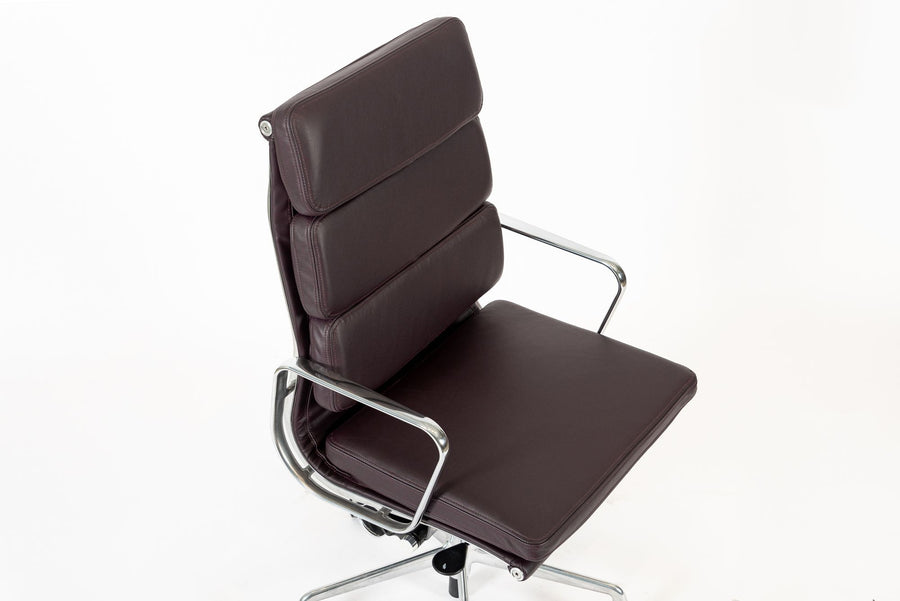 Eames for Herman Miller Tall Dark Purple Desk Chair 2 Available