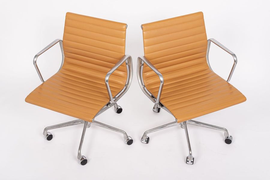 Mid Century Light Brown Office Chairs by Eames for Herman Miller 2006