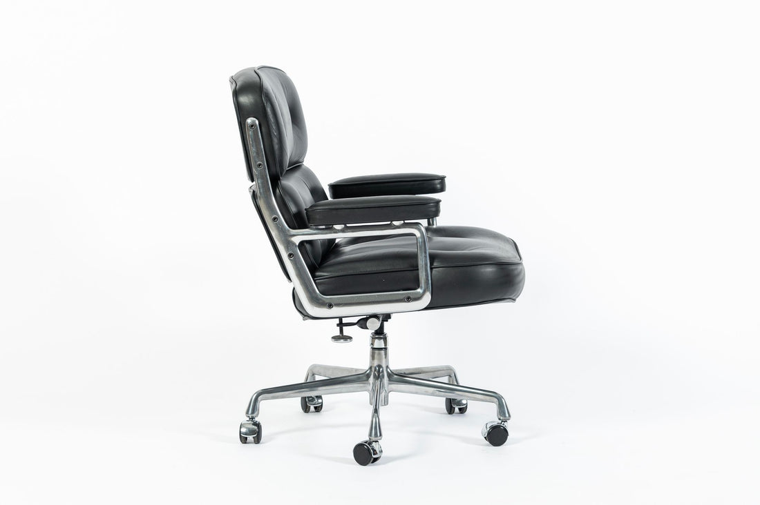 Eames Herman Miller Time Life Black Leather Office Chair 2017