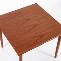 Mid Century Danish Teak Extendable Dining Table by Poul Volther for Frem Rojle