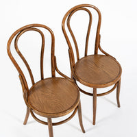 Vintage Thonet Bentwood Bistro Cafe Dining Chairs Set of 6